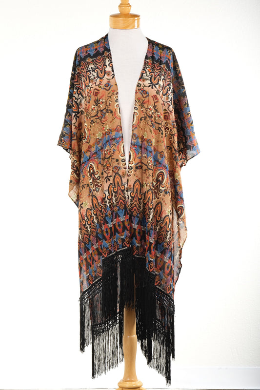 Fringe Duster in Woodland