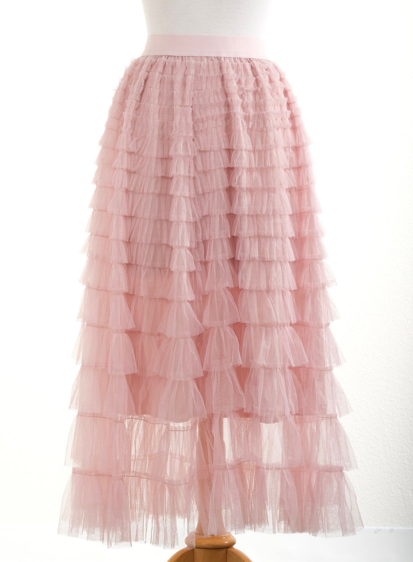 Tulle Skirt in Blush Pink