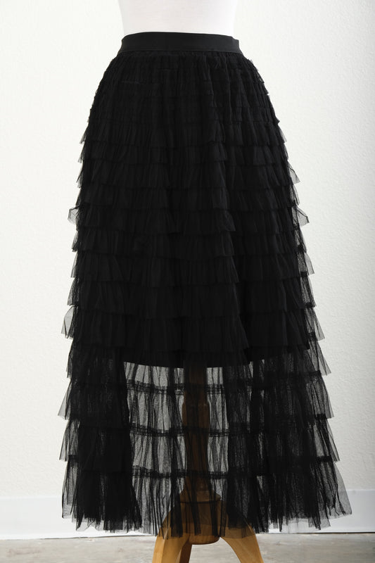 Tulle Skirt in Black