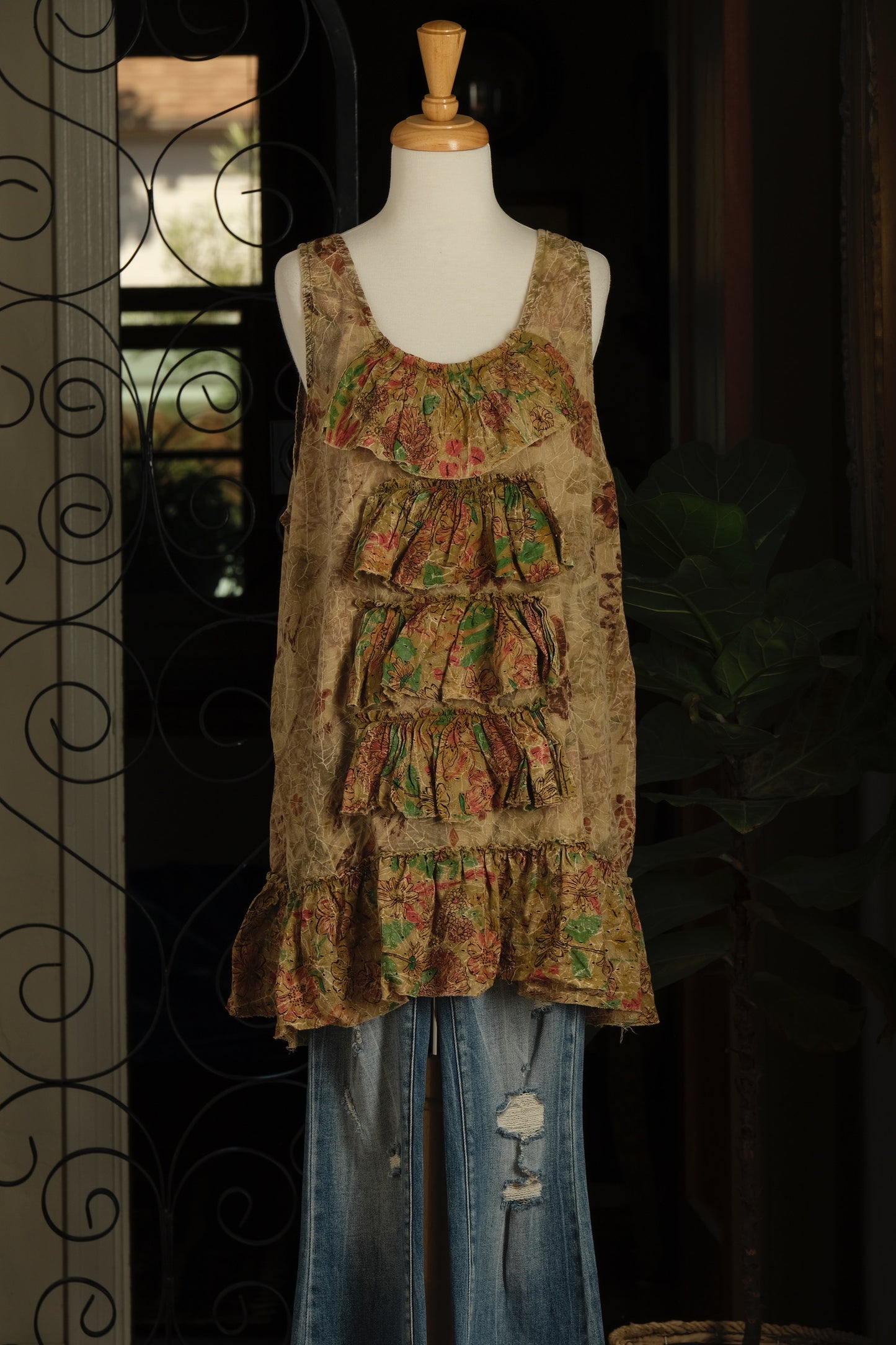 Jabot Tank in Autumn Watercolor