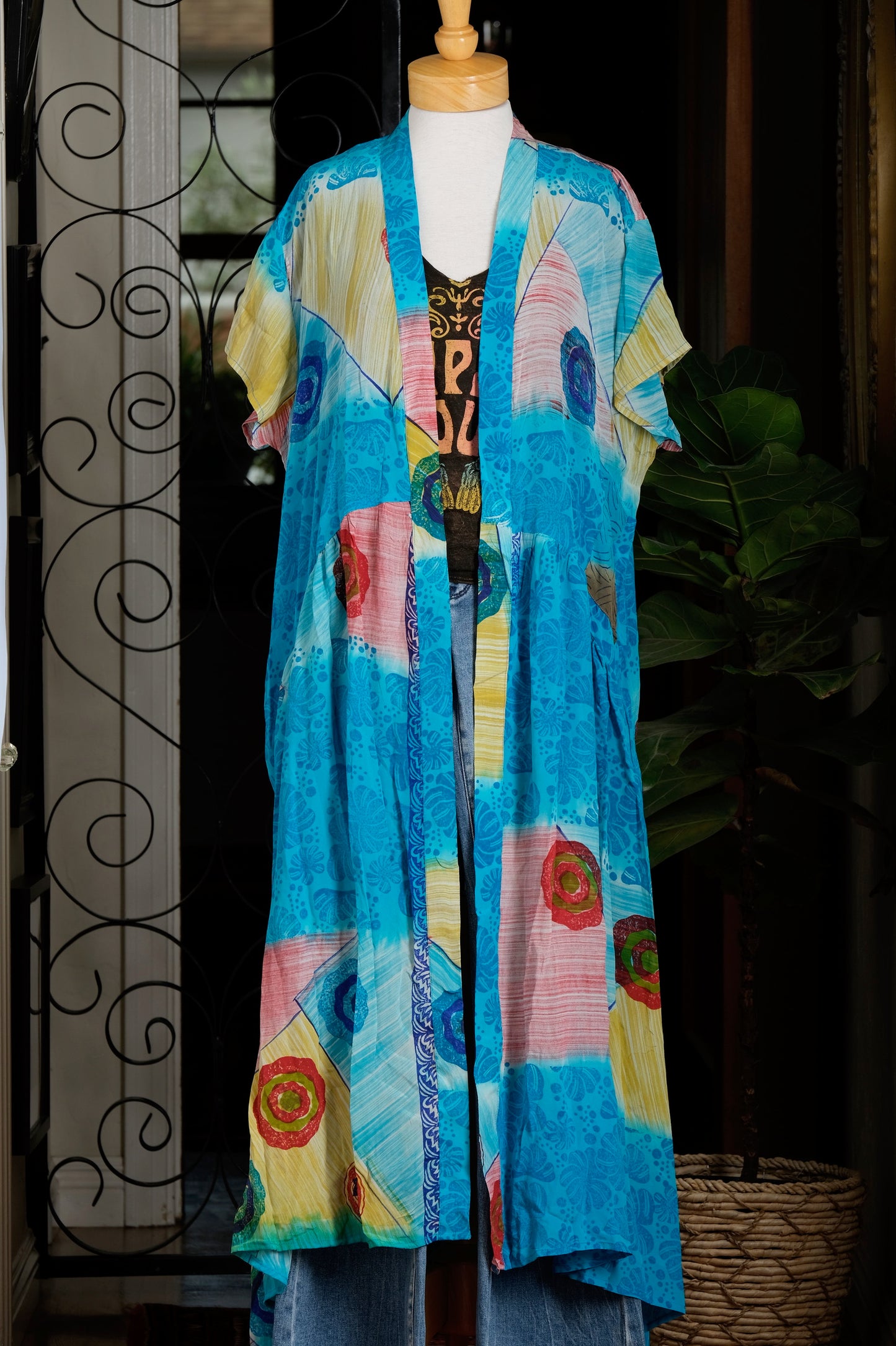 Summer Evermore Duster in Summer Blues
