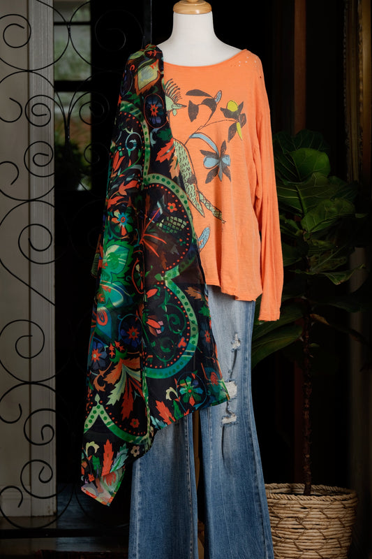 Scarf in House of Fun