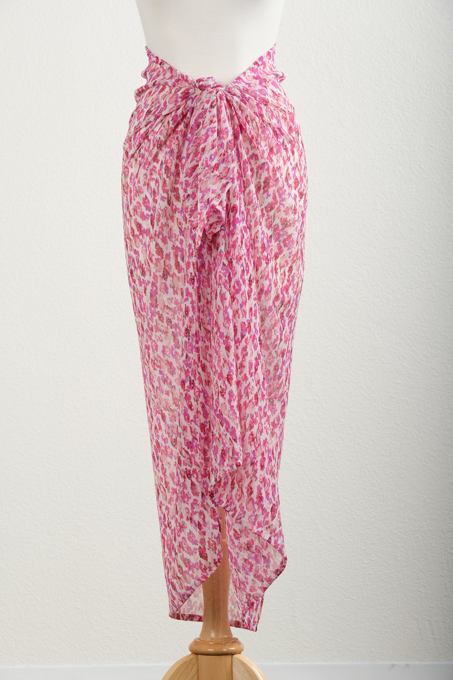 Pink Water Color Sarong by St Jazmin