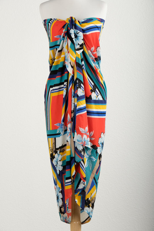 Mondrian Sarong by St Jazmin