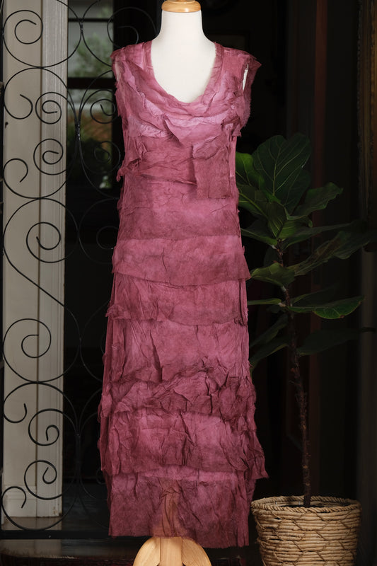 Zelda Dress in Berry Ombre