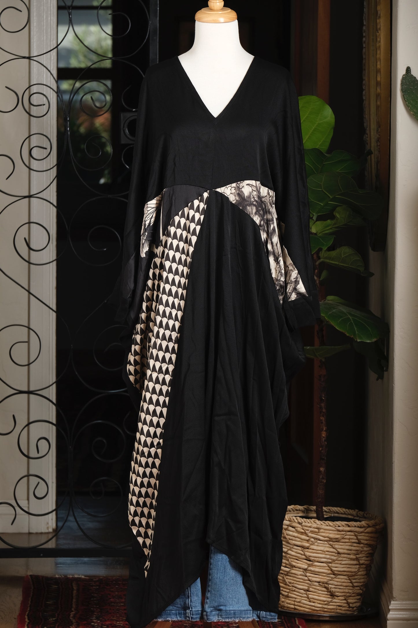 Kimono Dress in Shadow Garden