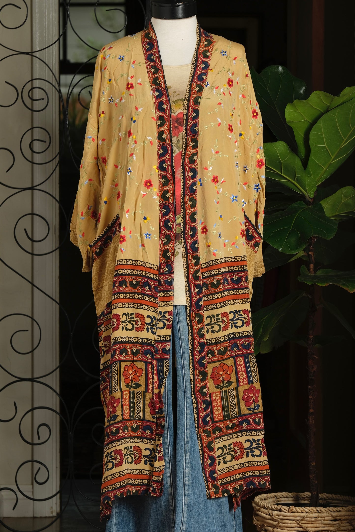 Smoke Duster in Ember Rose