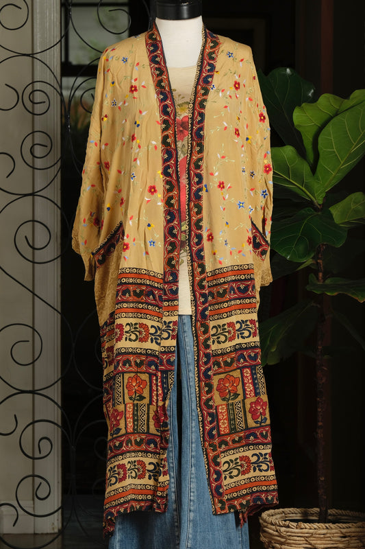 Smoke Duster in Ember Rose