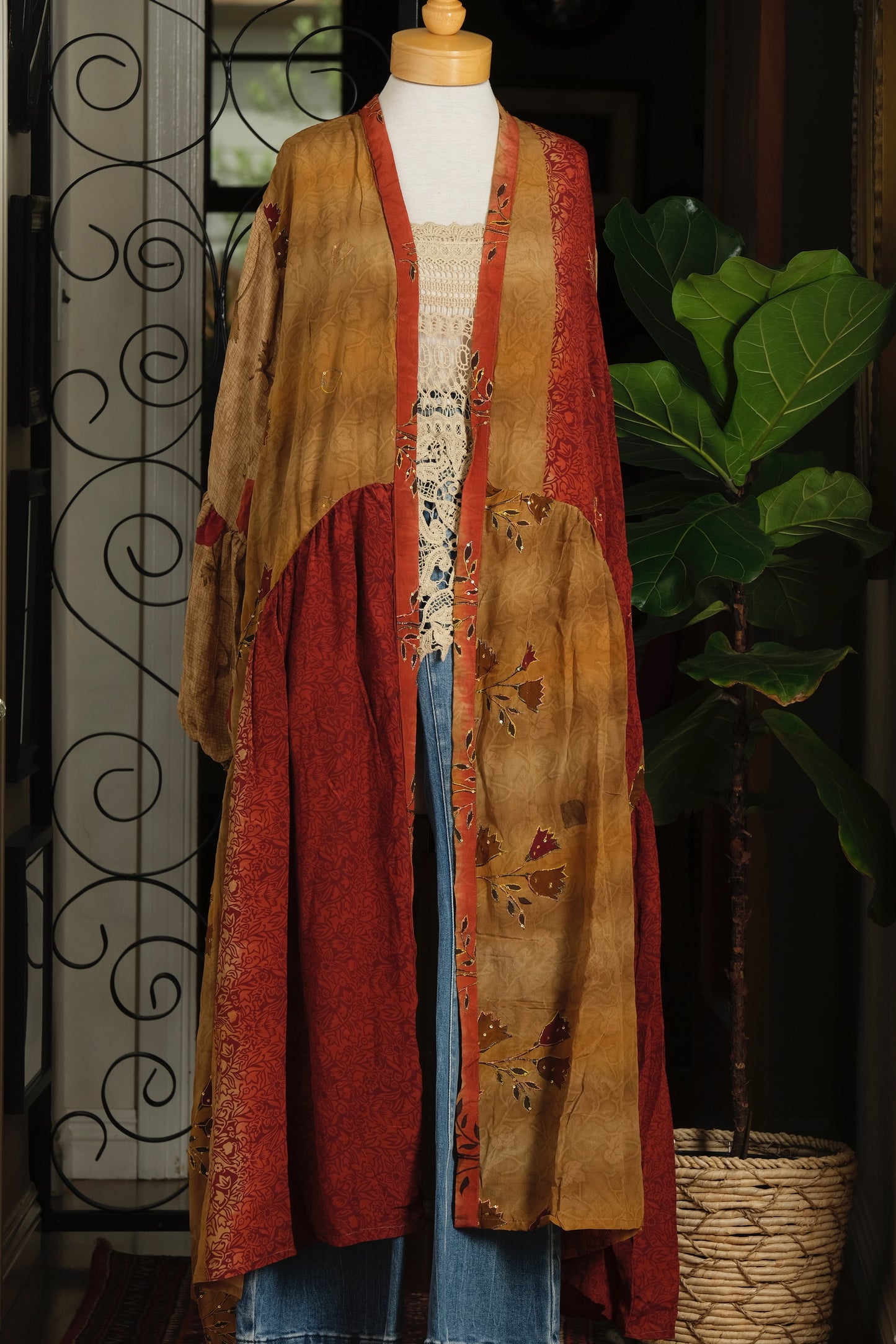 Evermore Duster in Gilded Tulip