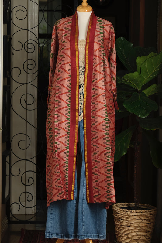 Silky Duster in Rose Tribe