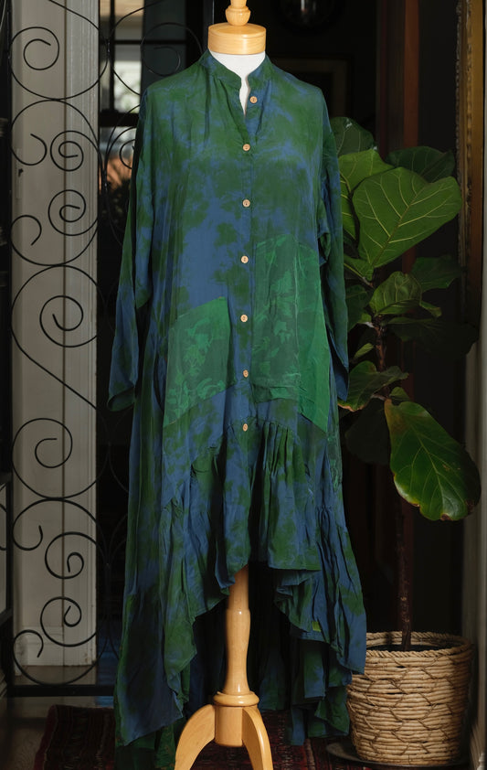 Lotus Duster Dress in Wicked – Chateau Bel Age Boutique