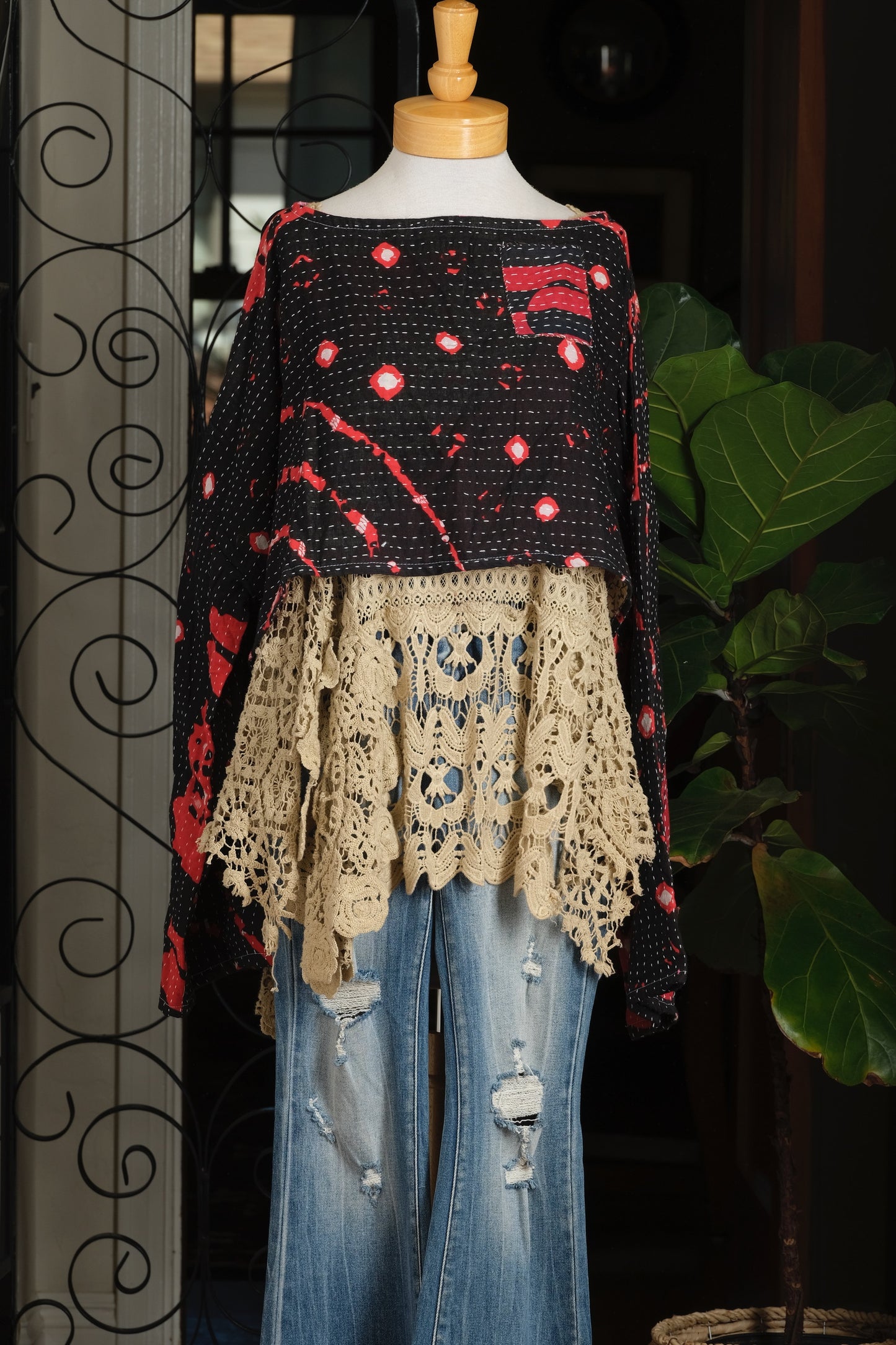 Crop Top in Solar Flare