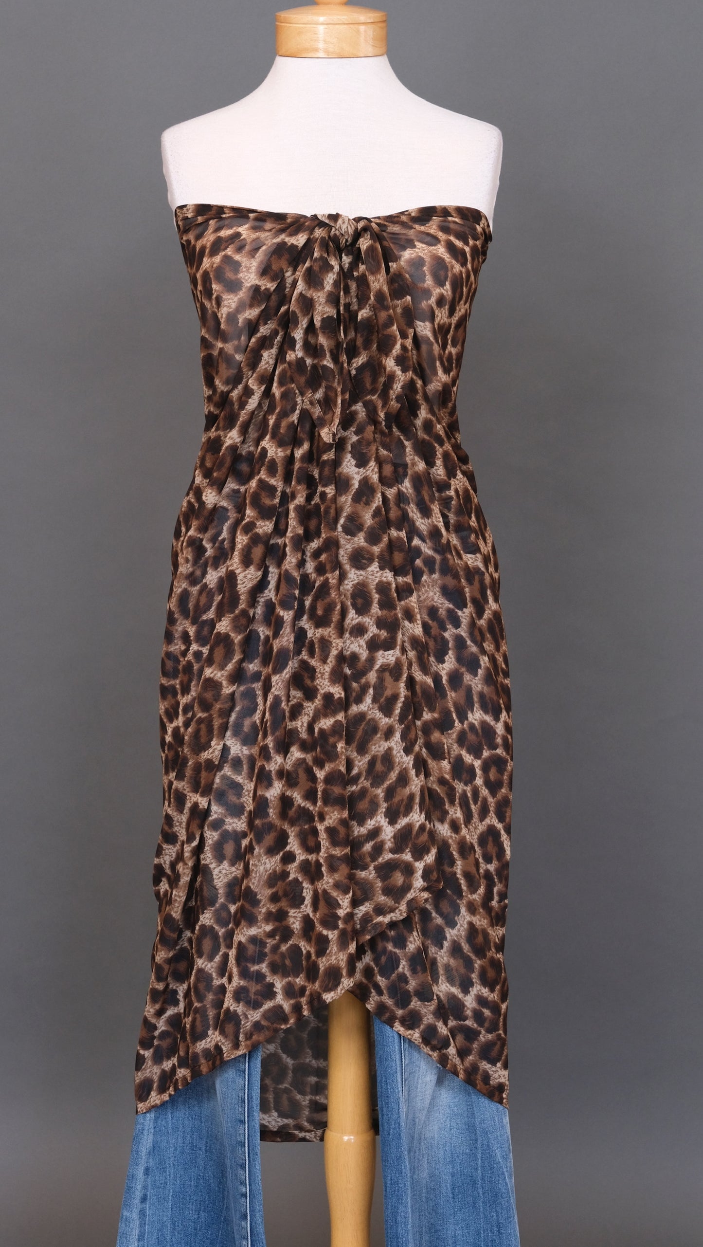 Animal Print Sarong by St Jazmin