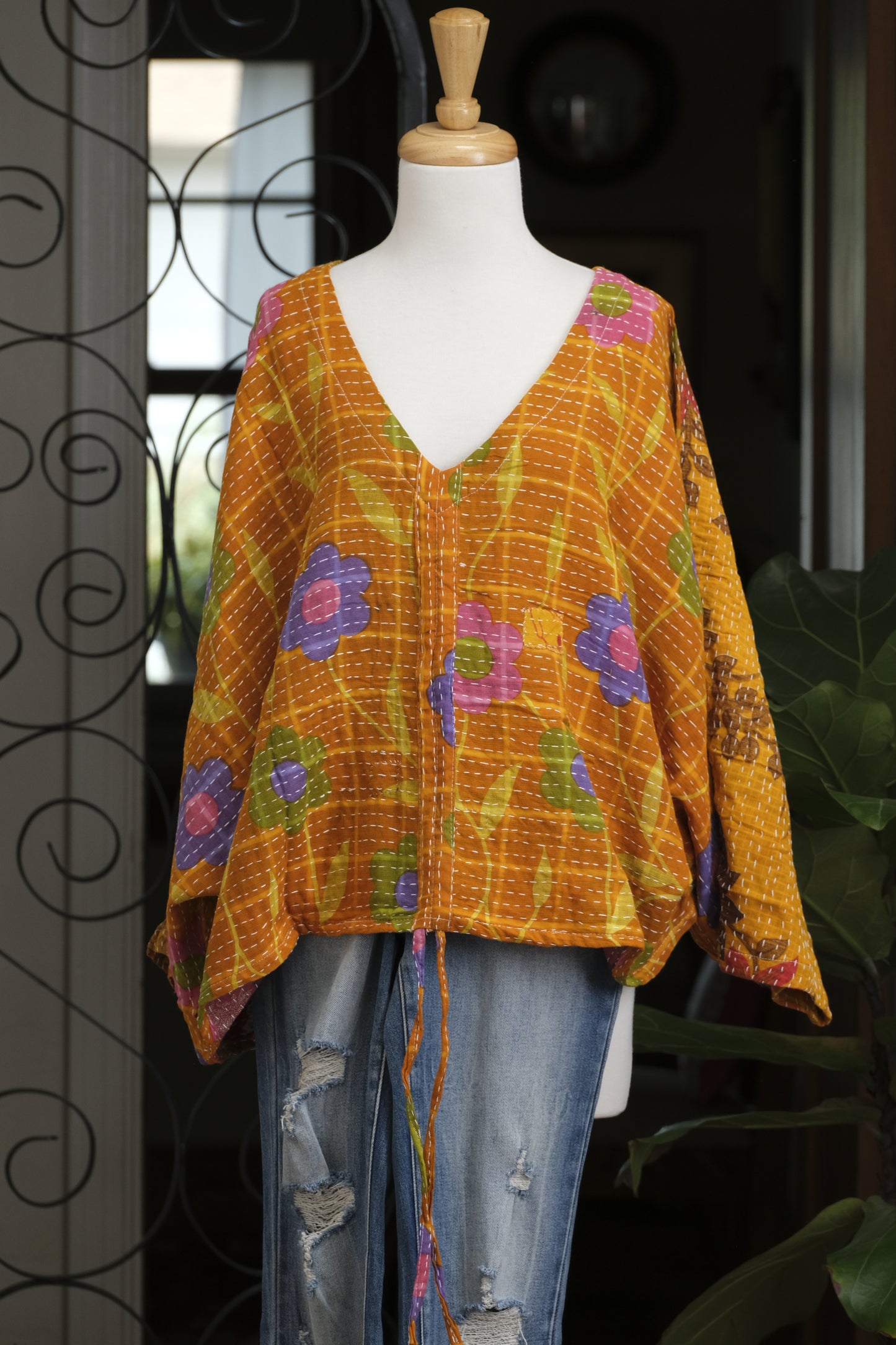 Butterfly Top in Lazy Daisy