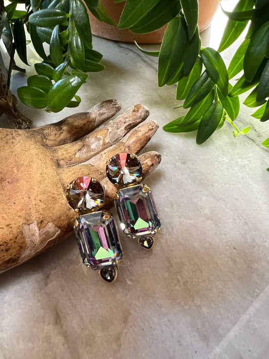 Rainbow Shadow Earring