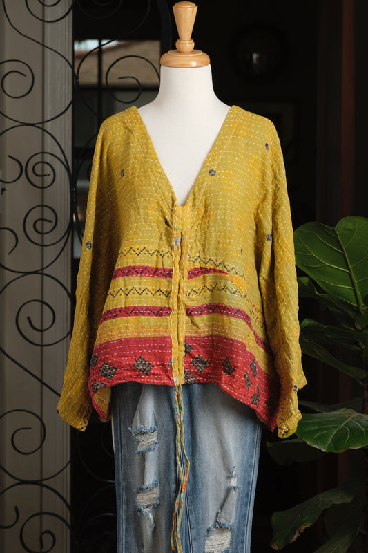 Butterfly Top In Spicy Citrus