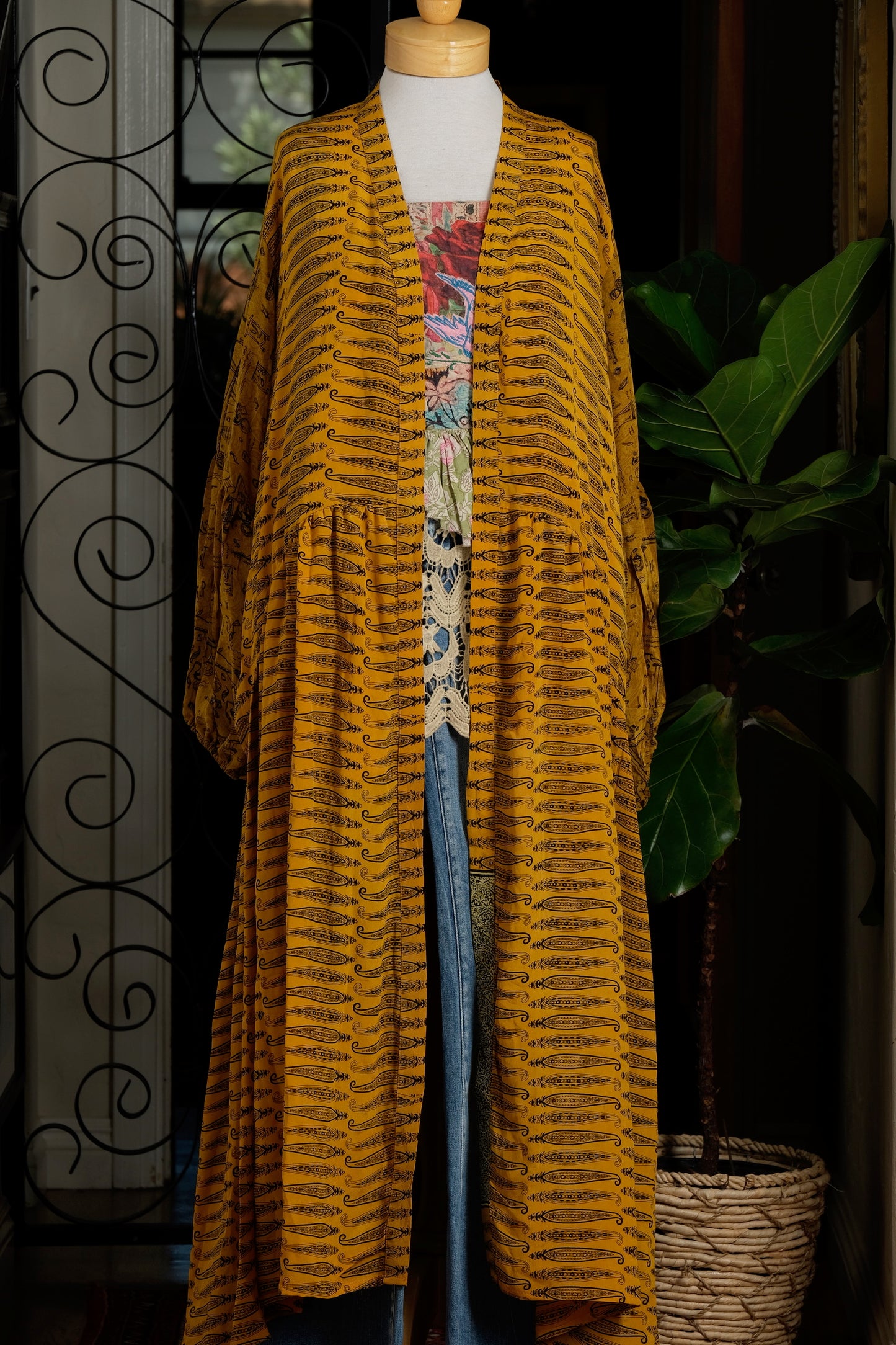 Evermore Duster in Golden Feather