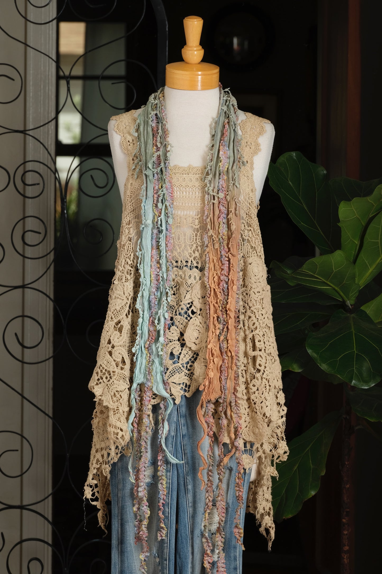 Siren Scarf in Antique Turquoise