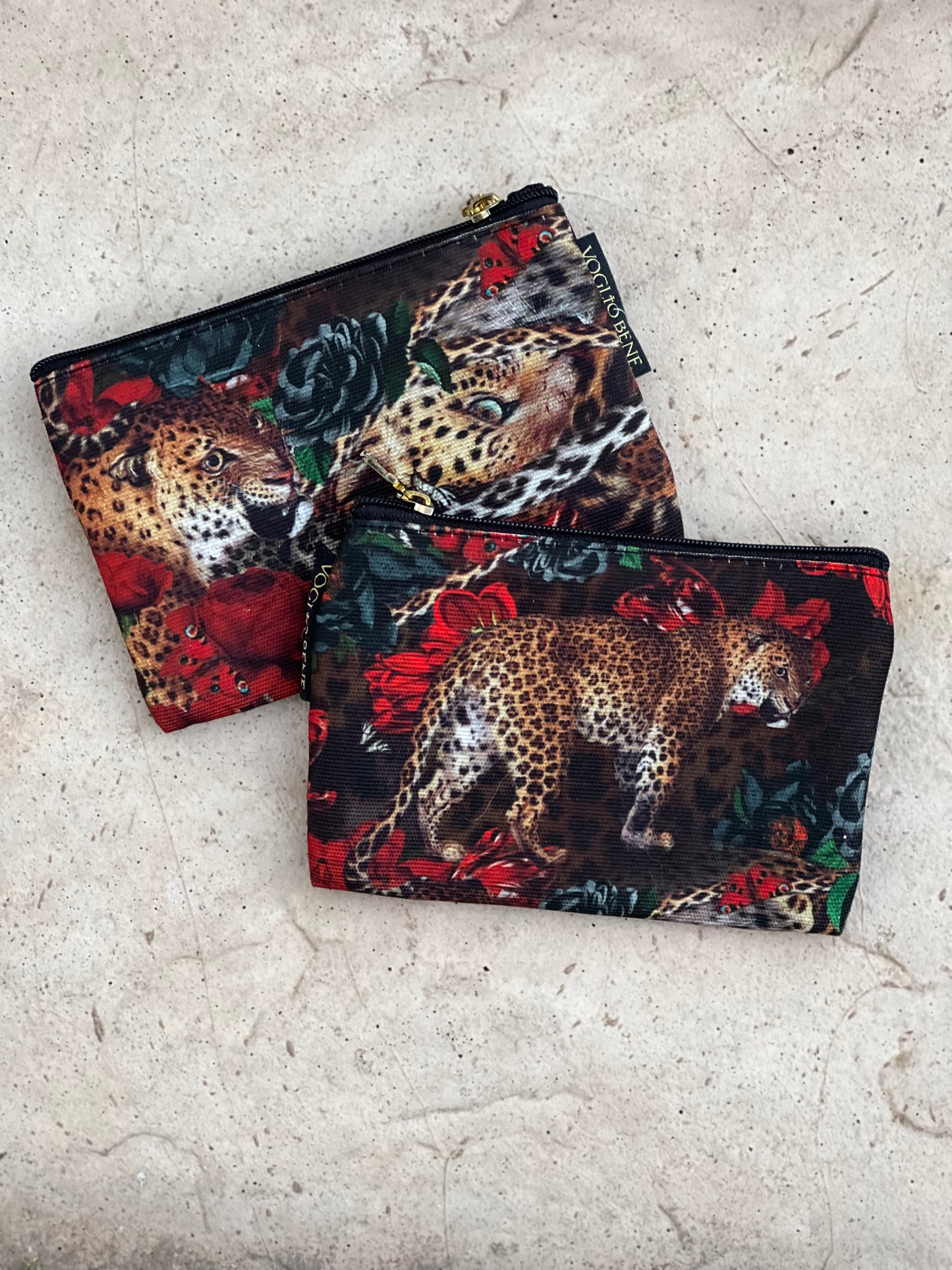Coin Purse in Royal Leopard