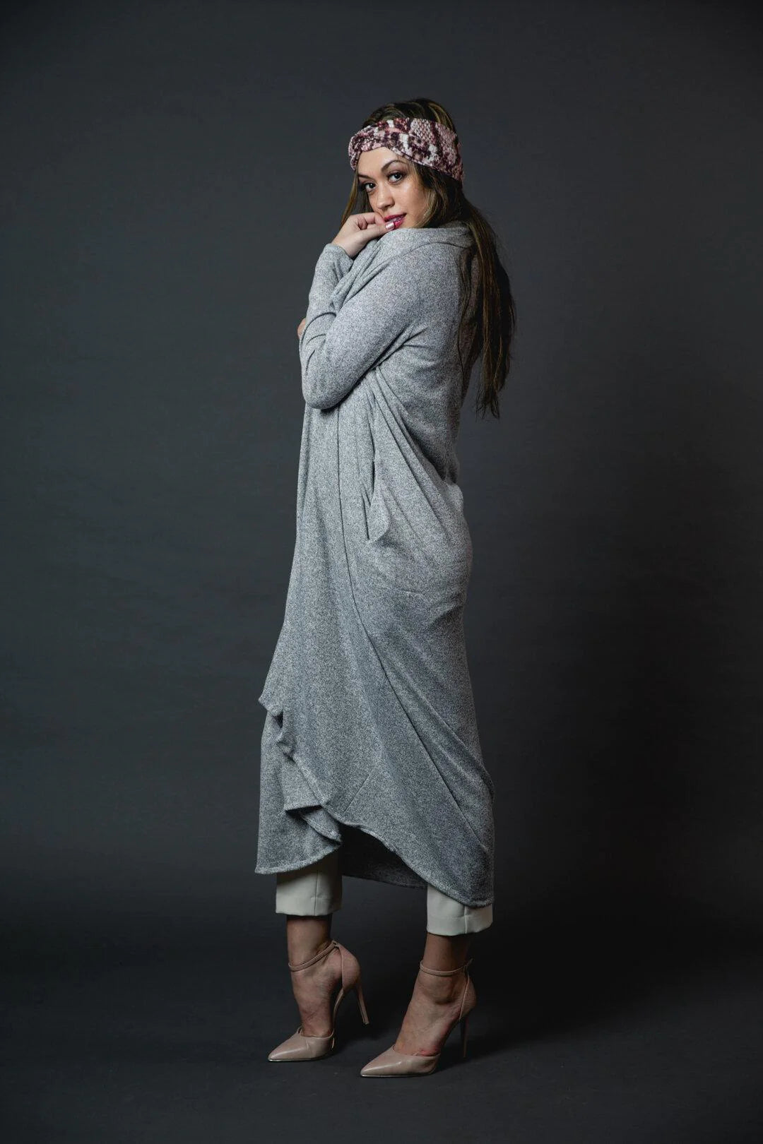 Heather Yoga Duster by Jennafer Grace Collection