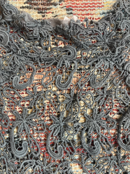 Crochet Lace Elizabeth Jabot by Magnolia Pearl