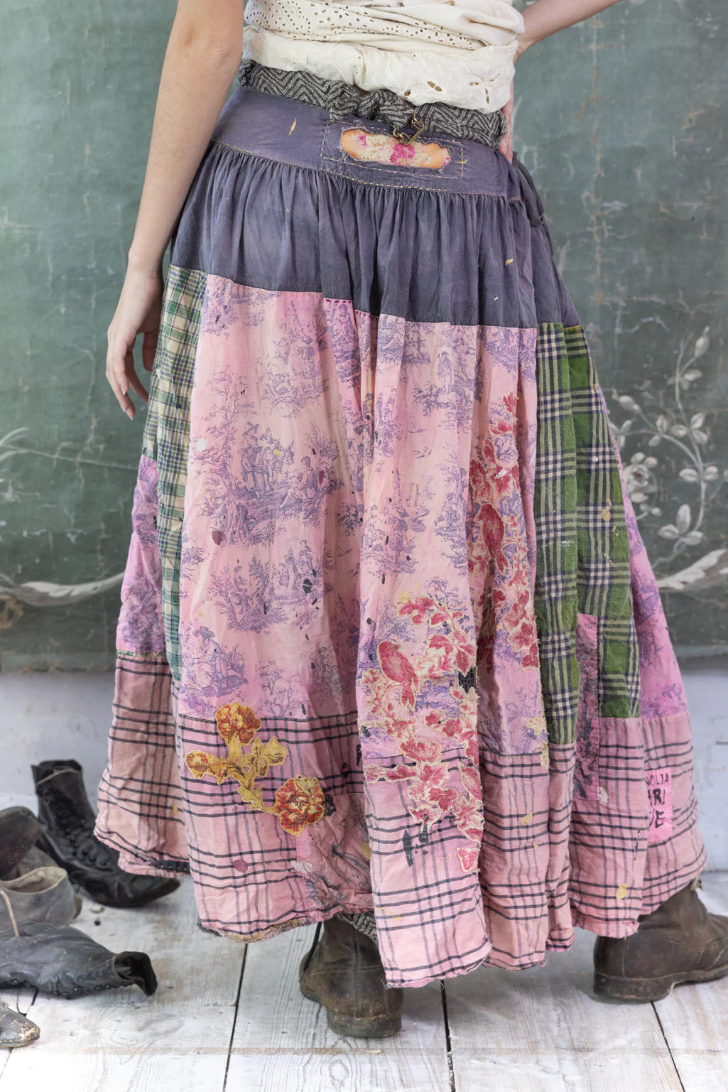 Patchwork Friendship Skirt by Magnolia Pearl