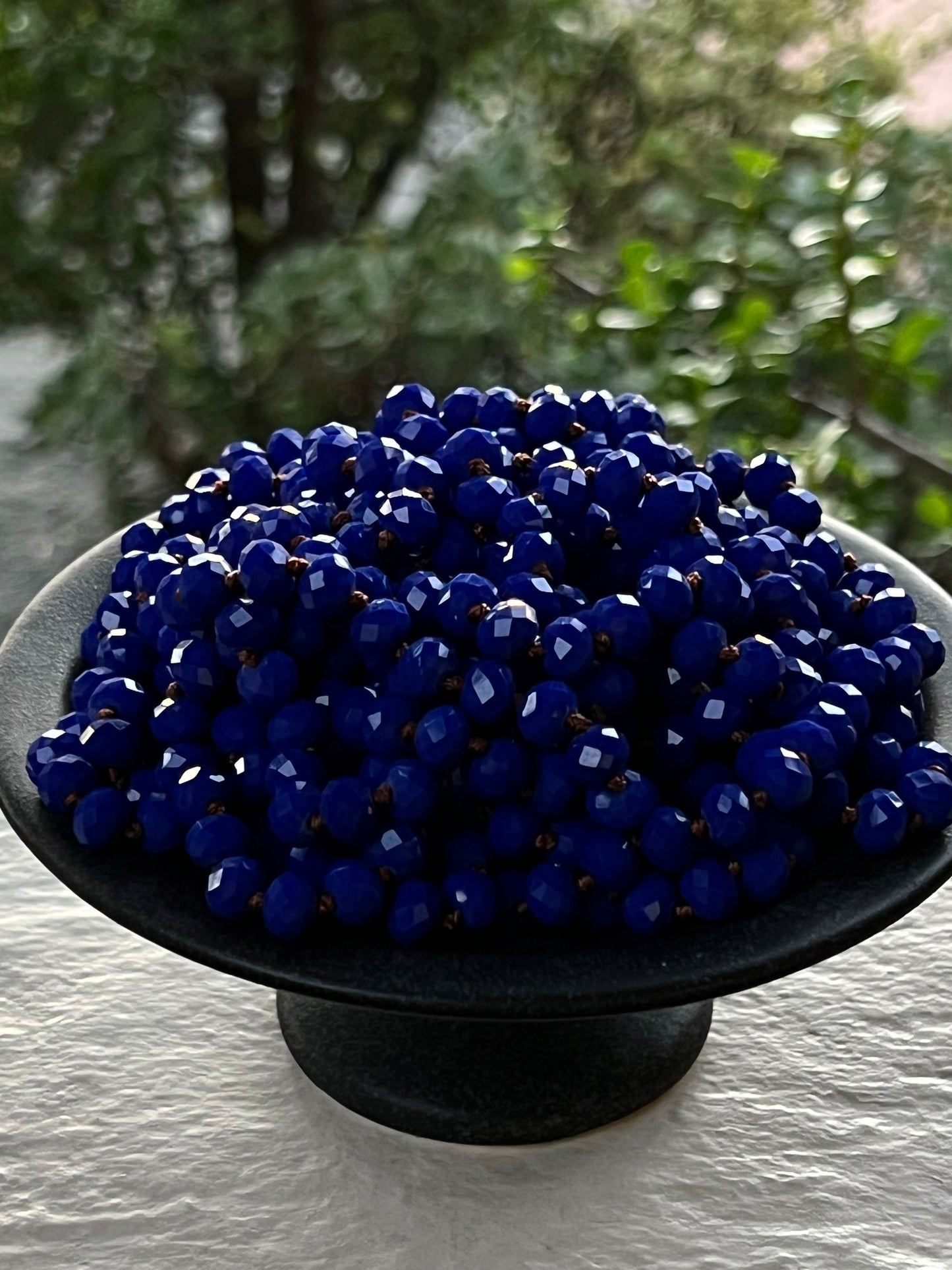 Crystal Strand in Lapis Blue