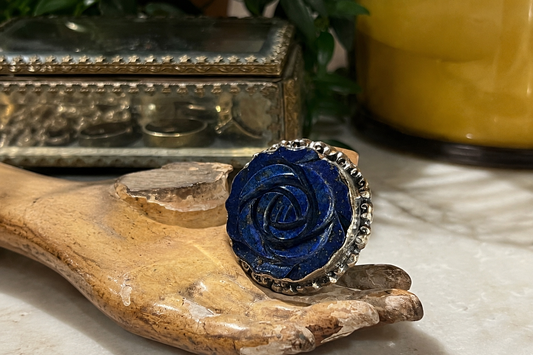 Blue Rose Ring 1687