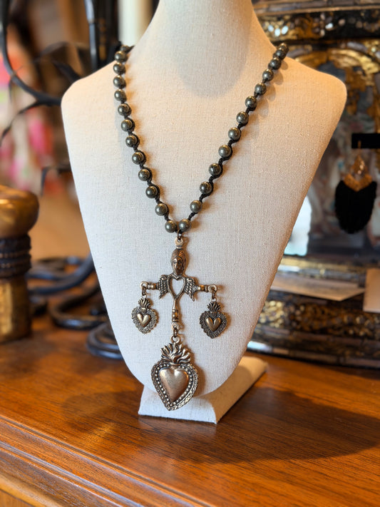 Bronze Charm on Pyrite 1793 – Chateau Bel Age Boutique