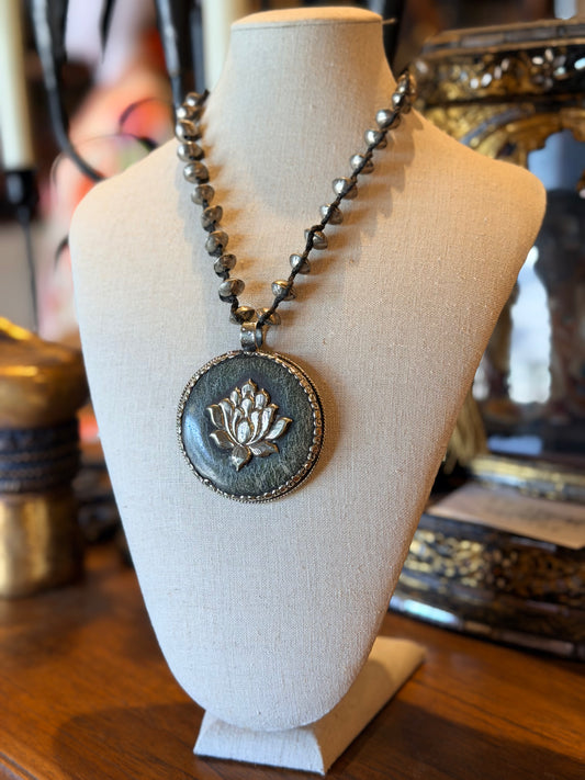 Lotus Pendant 1786 – Chateau Bel Age Boutique
