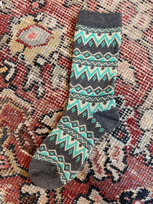 Highlander Socks in Grey