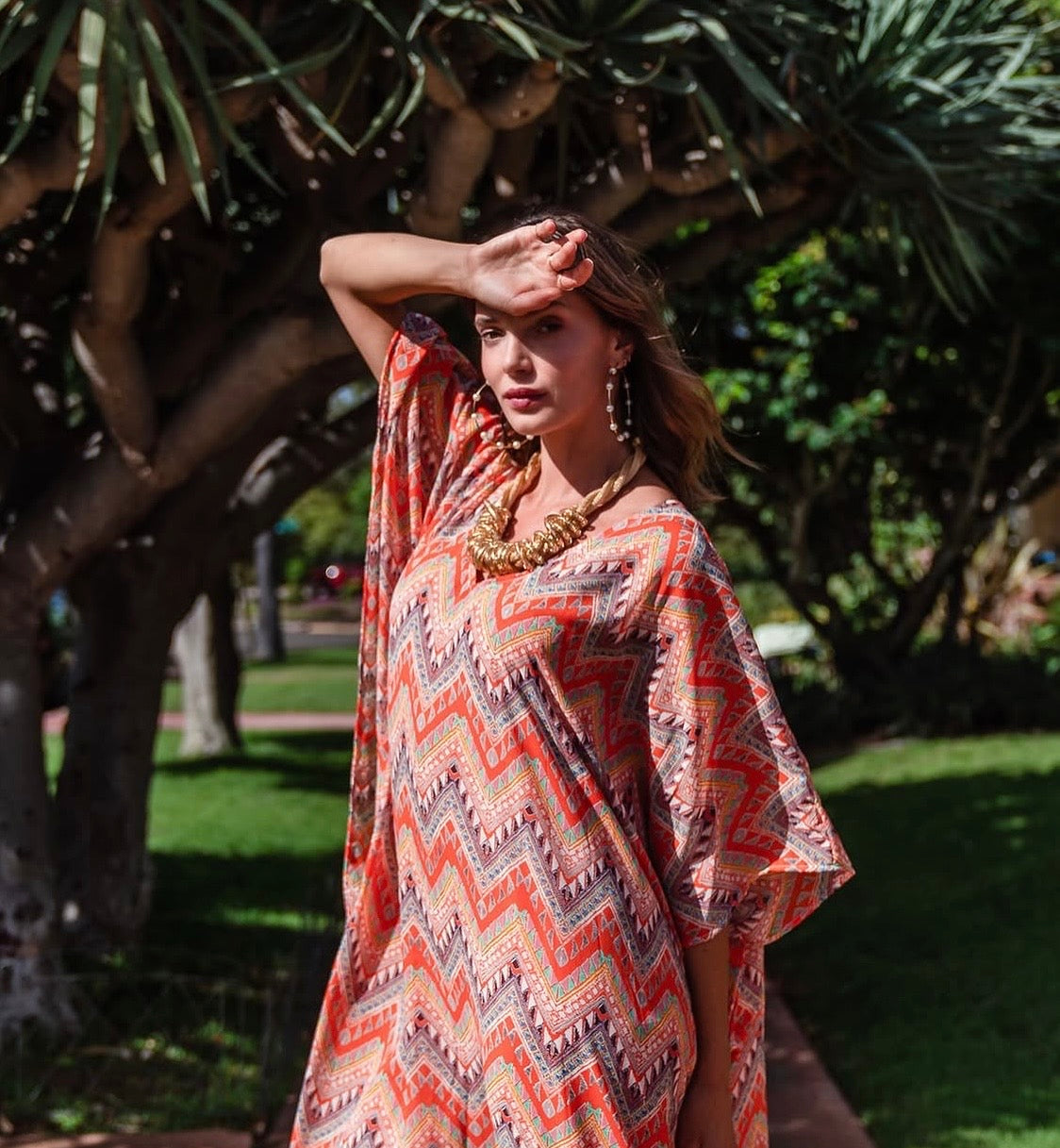 Candy Corn Caftan