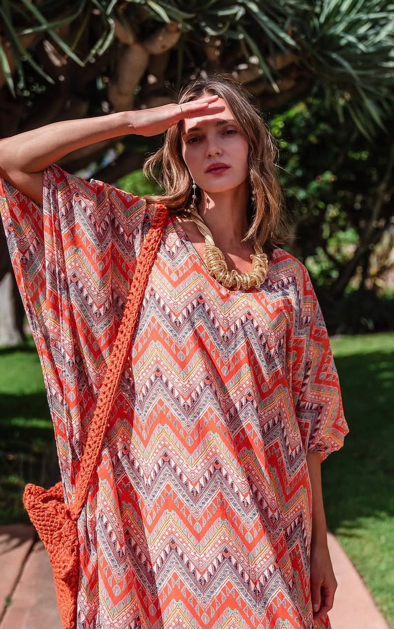 Candy Corn Caftan