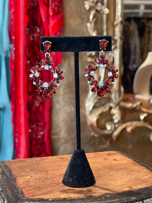 Ruby Dynasty Earrings