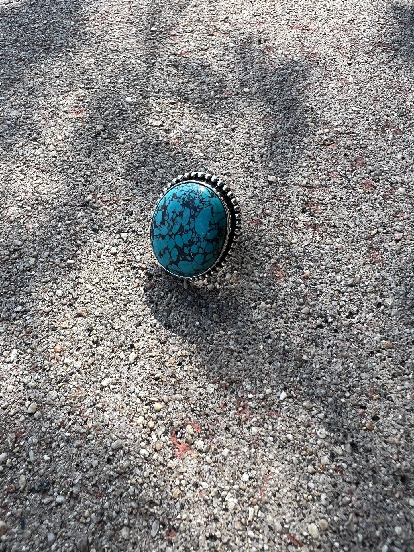 Oval Turquoise Ring