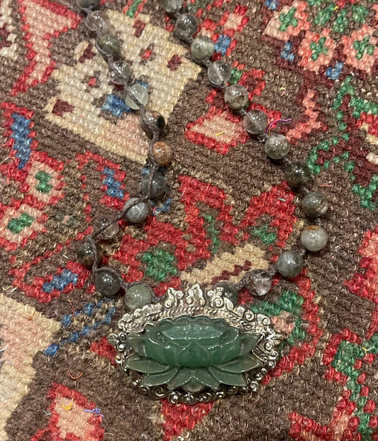Green Lotus 970 Necklace
