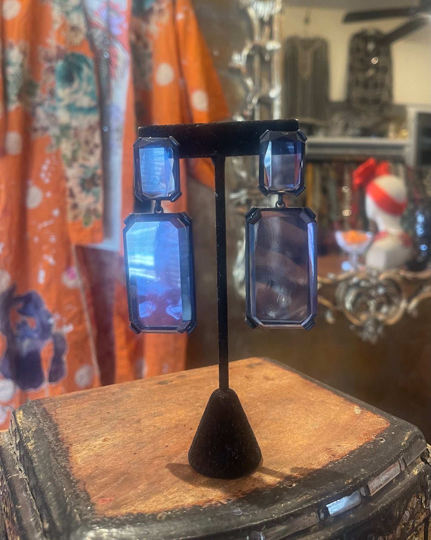 Earrings in Blue Monday