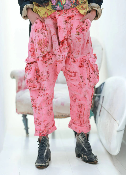 Floral Pasha Cargo Pants by Magnolia Pearl