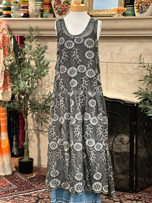 Garden Dress in Smoke