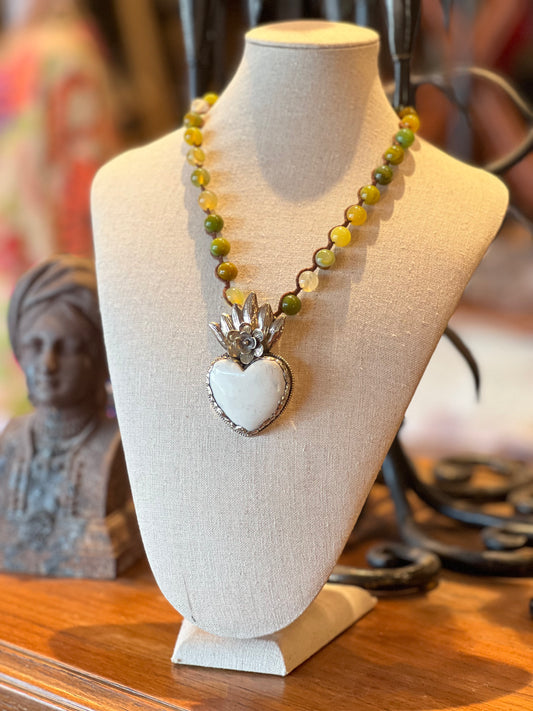 Milagro Heart in Bone 1264