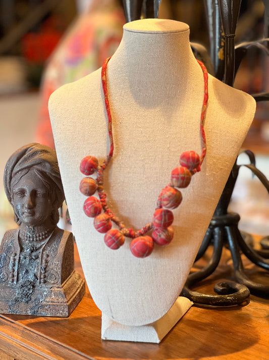 Celestial Necklace in Sangria Lion