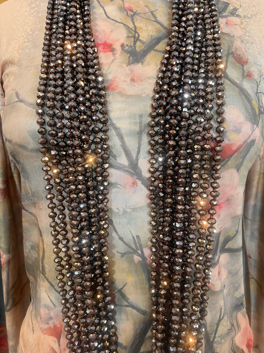 Crystal Strand in Espresso