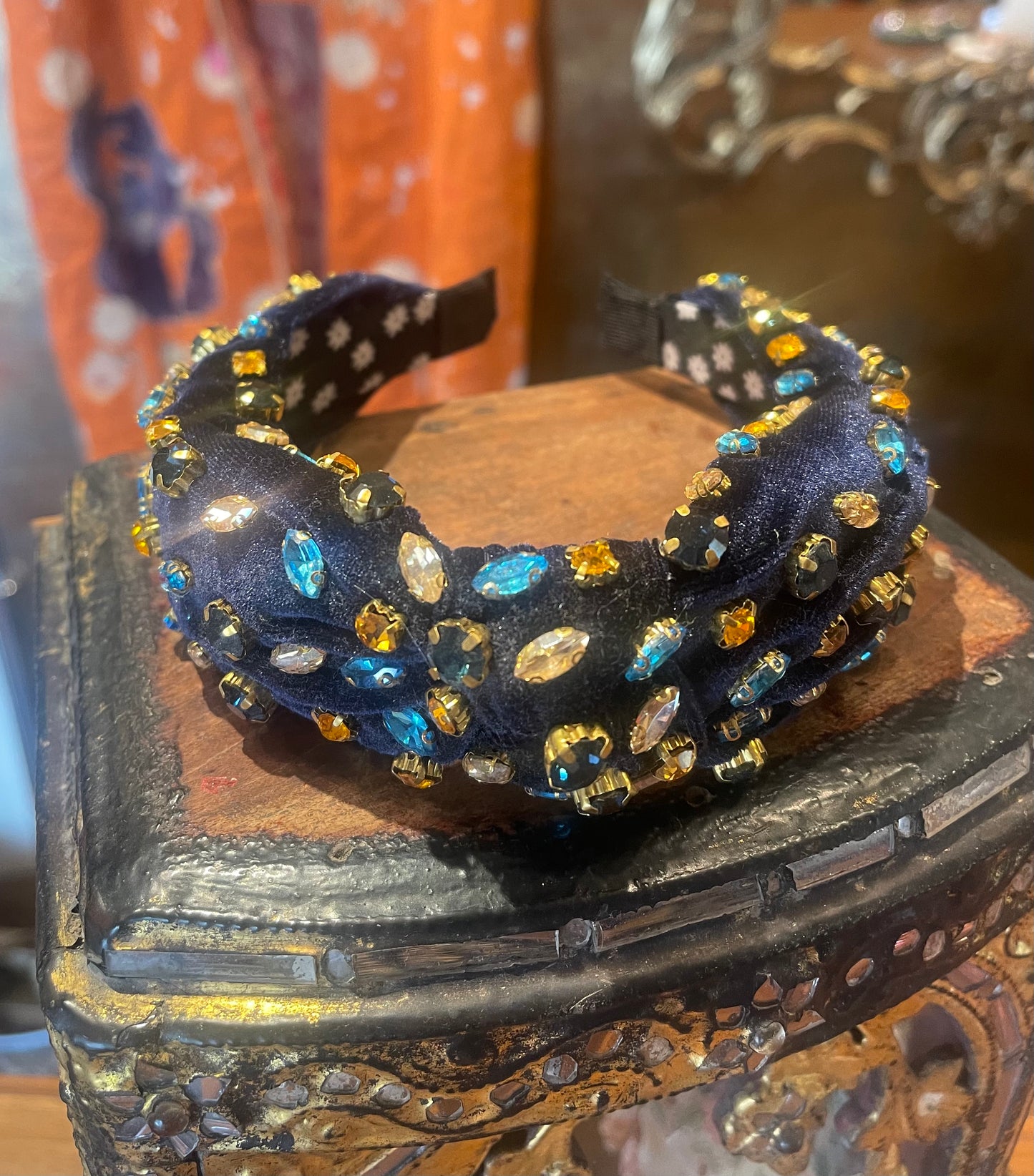 Zelda Headband in Midnight