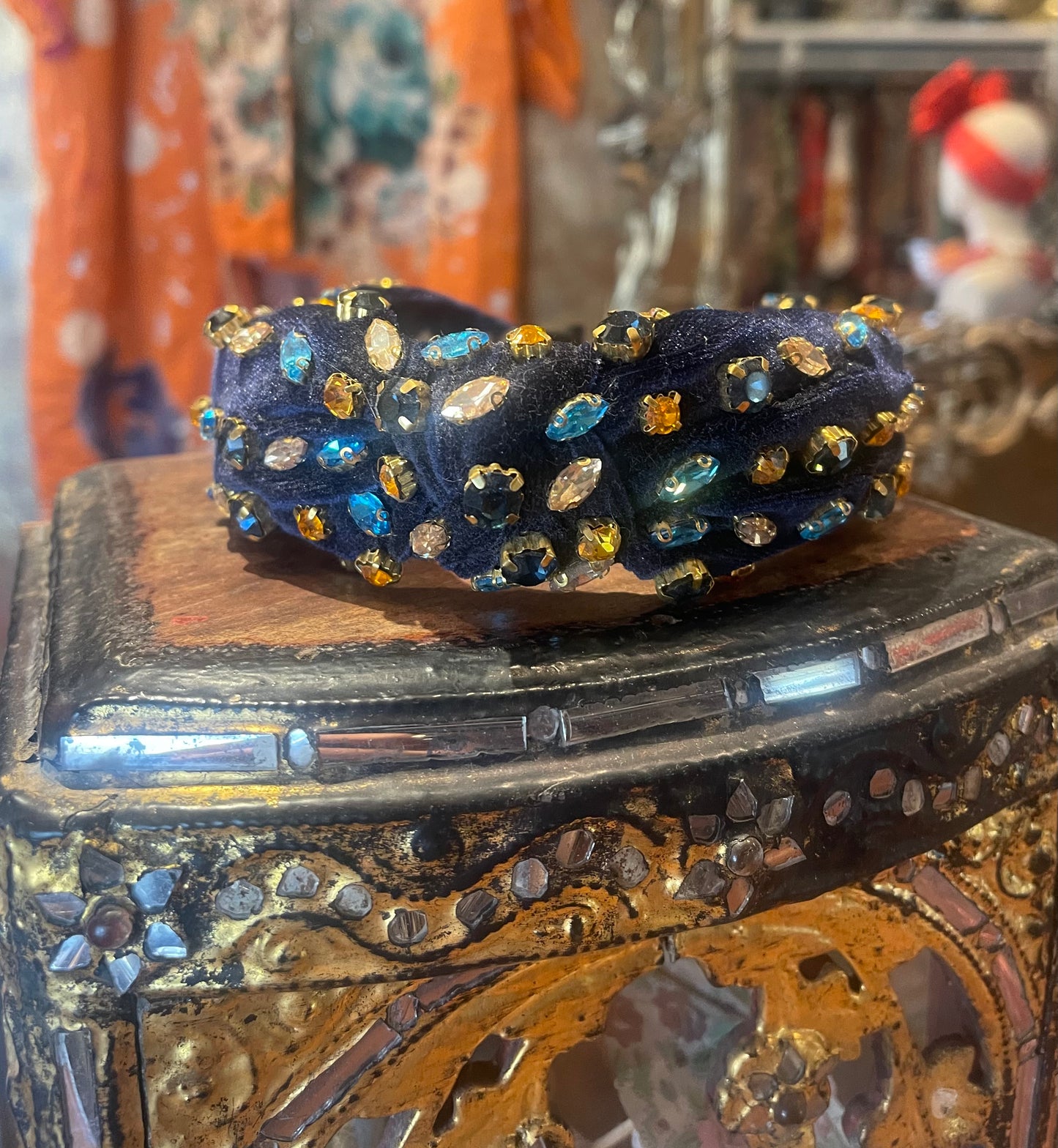 Zelda Headband in Midnight