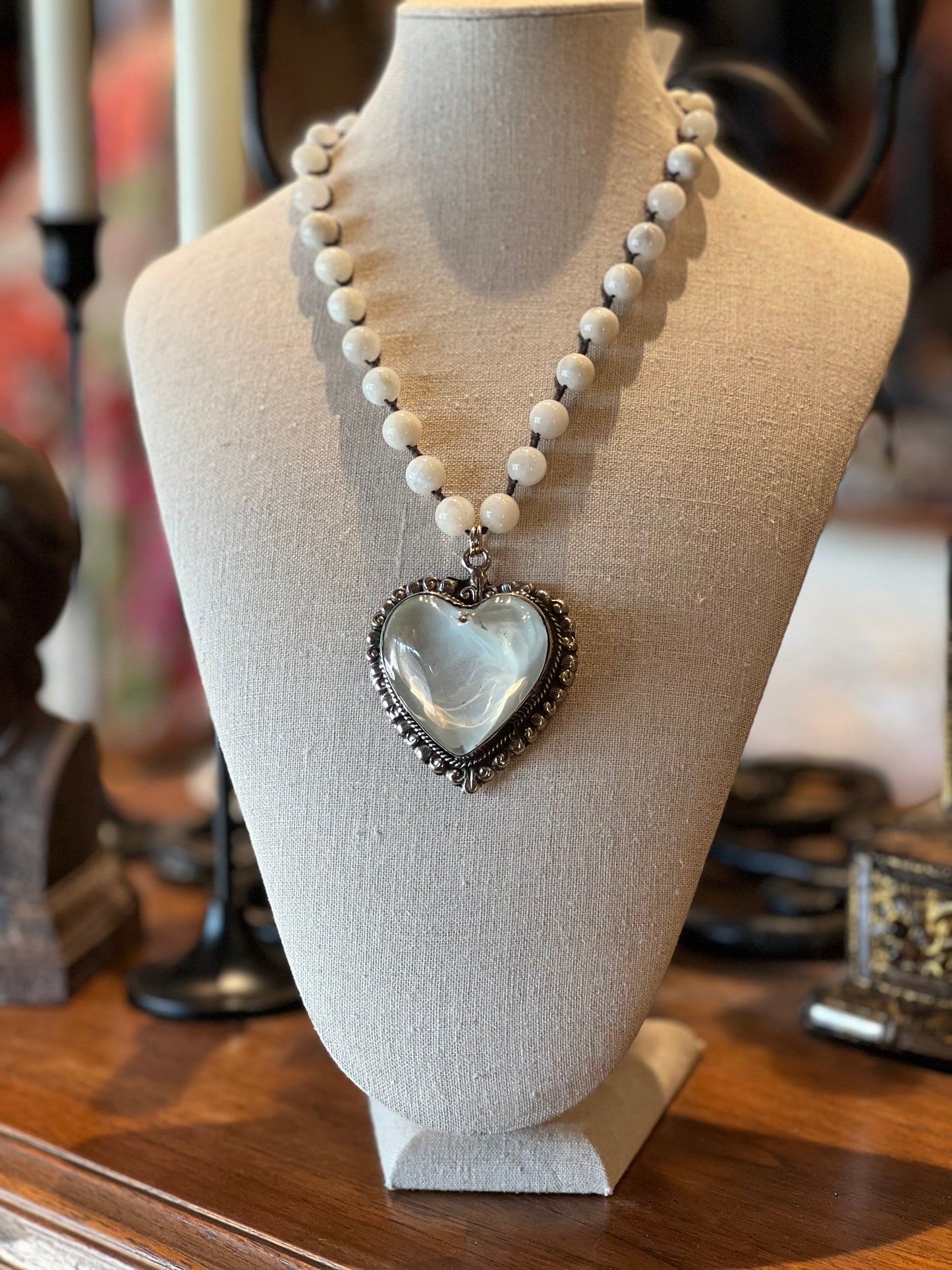 Magnificent Heart 1297, 1298 Necklace