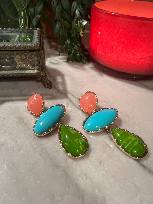 Palm Beach Drop Earring