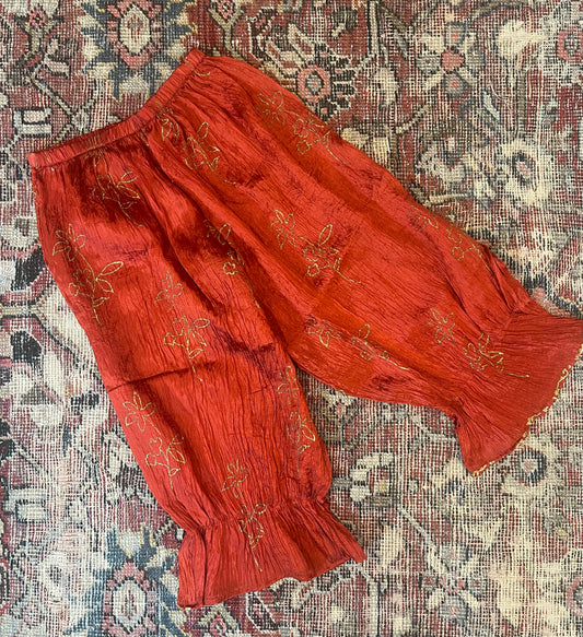Bloomers in Carnelian Gold Flower