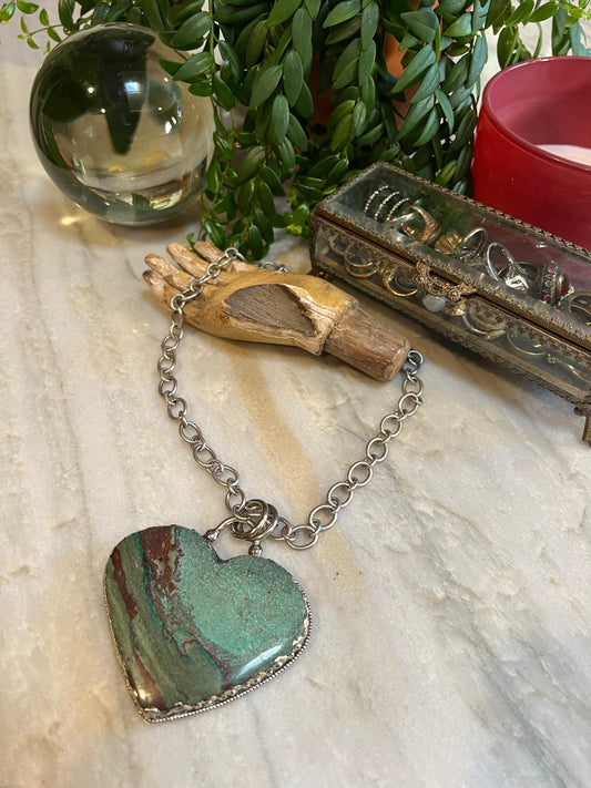 Chained Heart 1330 Necklace