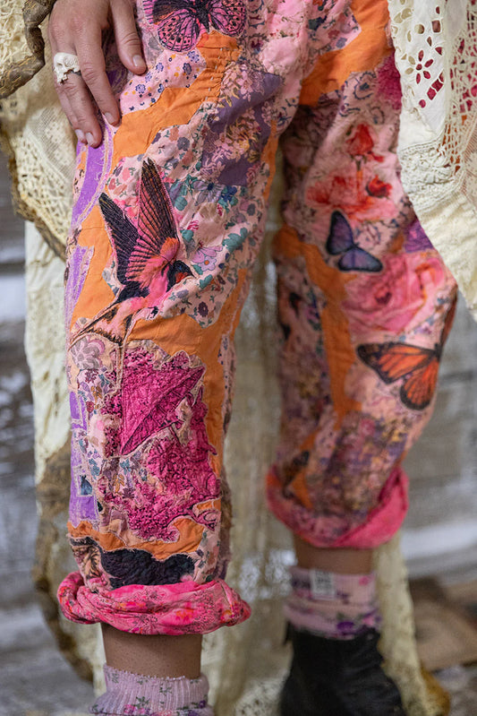 Quilt Nature Love Miner Pants in Azalea by Magnolia Pearl