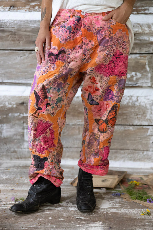 Quilt Nature Love Miner Pants in Azalea by Magnolia Pearl